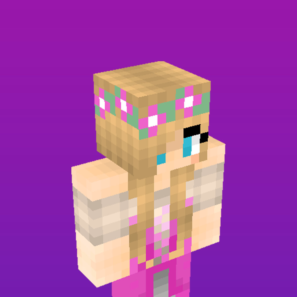 Best 3D Girl Skins Pro for Minecraft PE下载